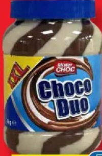 Mister Choc Cremă duo de ciocolată 1kg