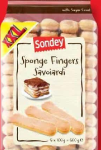 Sondey Pișcoturi italienești Savoiardi 500g