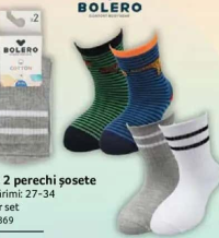 Bolero Set 2 perechi șosete 27-34