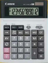Canon WS-1210THB / 12 digit