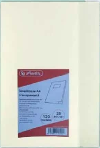 Herlitz Copertă A4 - transparentă - per buc.