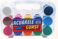 Artist Guașe acuarele 12 culori x 20 ml cu pensulă