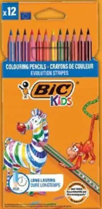 BIC Creioane colorate 12buc