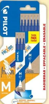 Pilot FriXion rezerve, 9 buc.