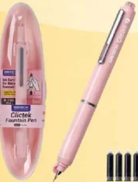 Inotech Clicket Set stilou cu vârf retractabil și 5 rezerve