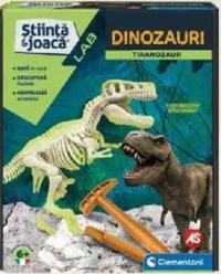 Clementoni Joc descoperă dinozaurul T-Rex