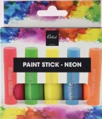 Artist Paint Stick Neon 5 culori/set