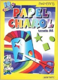 PAPER'S Hârtie glasată A4, 80 g/m², 10 culori/set