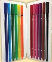 Fineliner 0.4 mm 12 buc/set