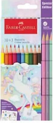 Faber-Castell Creioane colorate 10+3 unicorni