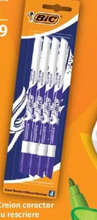 BIC Creion corector cu rescriere 4buc