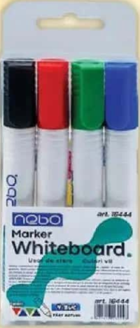 Nobo Marker Whiteboard 4 buc./set