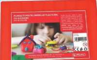 Maped Planșă A4 cu accesorii pentru plastilină, diverse culori, per set