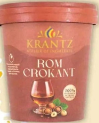 Krantz Înghețată artizanală cu rom crokant 500ml