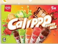 CALLIPO Înghețată super mix 5x105ml