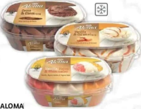 Aloma Înghețată cu cacao și sirop de cacao / cu aromă de vanilie și sirop de caramel / cu aromă de v