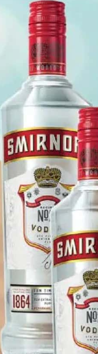 Smirnoff Vodka 40% 1l