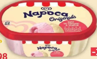 Napoca Înghețată cu aromă de vanilie și căpșuni 1000ml