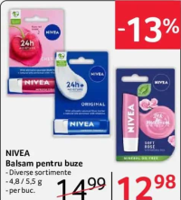 Nivea Balsam pentru buze 4.8/5.5 g