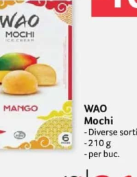 Wao Mochi diverse sortimente 210g