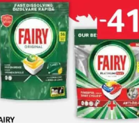 Fairy Detergent capsule pentru vase 36 / 45 / 56 buc.