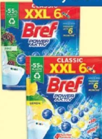 Bref Power Aktiv Lemon/Pine odorizant WC 6x50g