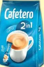 CAFETERO 2in1 cafea instant 14g x 10buc