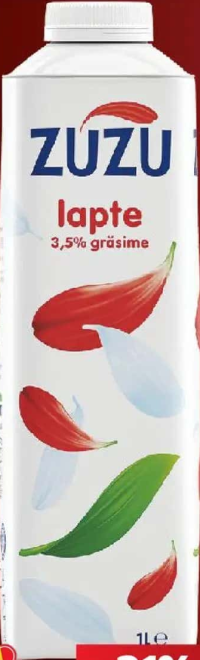 Zuzu Lapte 3,5% grăsime 1l