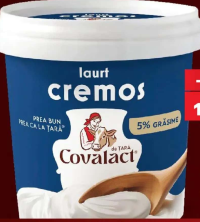 Covalact Iaurt cremos 5% grăsime 900g