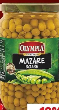 Olympia Mazăre verde boabe 680g