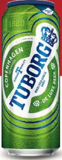Tuborg Bere blondă 5% alcool 0.5l