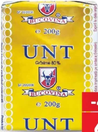 Bucovina Unt 80% grăsime 200g