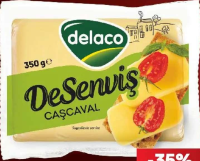 Delaco Cașcaval Desenviș natur 46% grăsime 350g