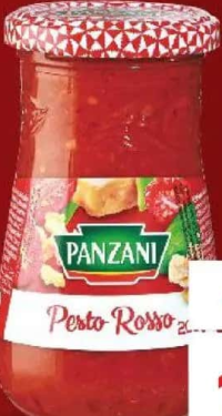 Panzani Sos pesto roșu/verde 200g