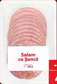 Artizal Salam feliat cu șuncă 125 g