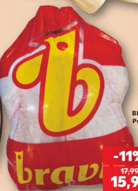 Bravis Pui grill pungă kg