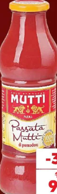 Mutti Roșii pasate 700g