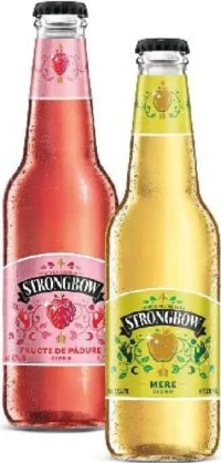 Strongbow Cidru de mere aromat, 0.33l