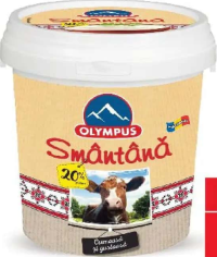Olympus Smântână 20% grăsime 900g