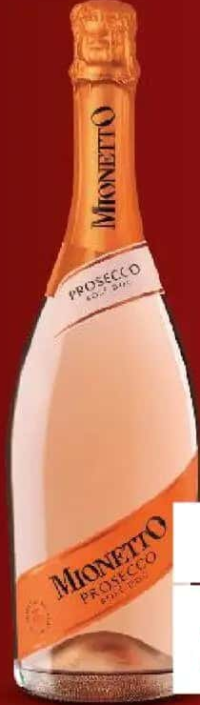 Mionetto Prosecco rosé sec 0.75l