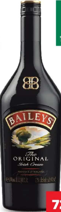 Baileys cremă de whiskey 17% alcool 0.7 l