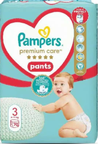 Pampers Premium Care Pants scutece mărimea 3/4/5/6 70/58/50/46 buc