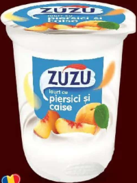 Zuzu Iaurt cu piersici și caise diverse sortimente 2,5%/2,6% grăsime 400g