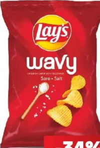 Lay's Wavy chips diverse 115g