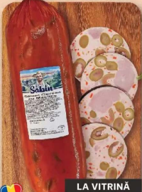 SABIN Salam de curcan cu măsline 100g
