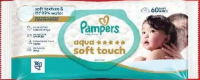 Pampers Aqua Soft Touch șervețele umede pentru copii 60 buc