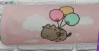 Pusheen Penar rotund, 1 compartiment
