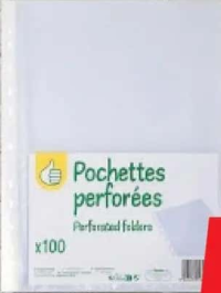 Pouce Set 100 folii protecție A4