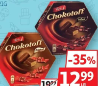 Poiana Chokotoff Caramele învelite în ciocolată diverse sortimente 221g