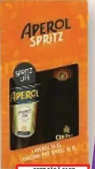 Aperol Spritz + Cinzano 0.7L + 0.75L